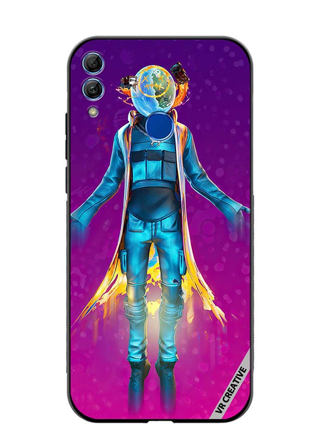 Protective Case Cover For Honor 10 Lite Fortnite Design Multicolour