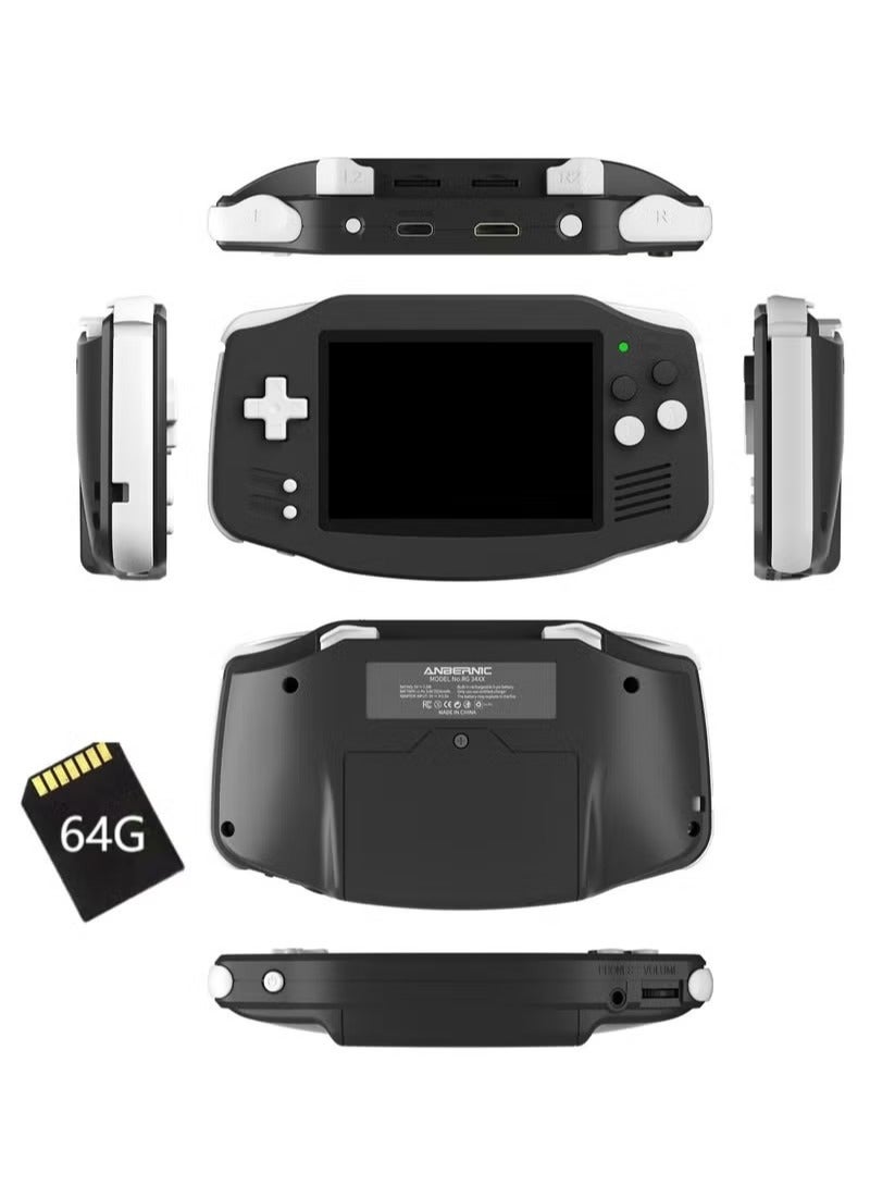 ANBERNIC  ANBERNIC RG 34XX Handheld Game ConsoleH700 quad-core ARM Android 13 3.4-inch IPS full-view angle 3500mAh 5G WIFI Bluetooth Retro Video Players（32G+64G） 