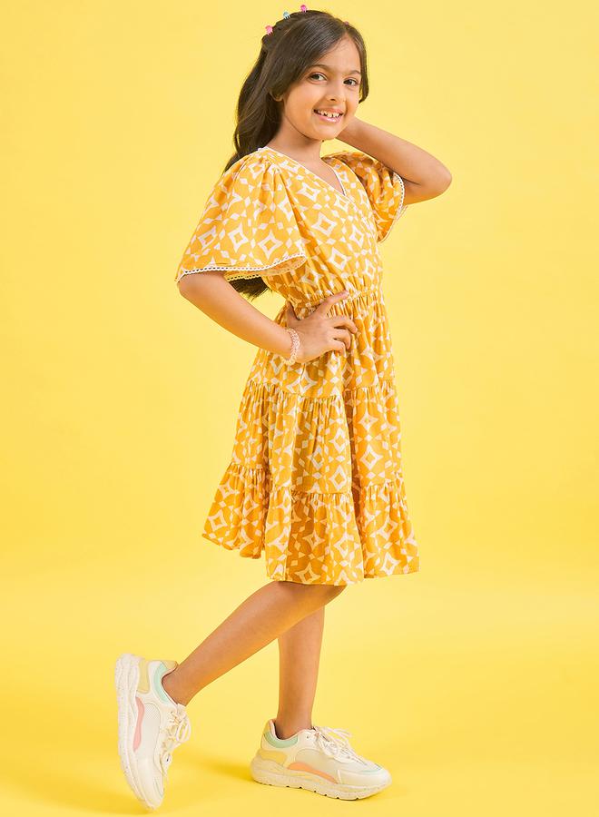 ستايلو بج فستان بطبعات متعدد الطبقات - Image 4