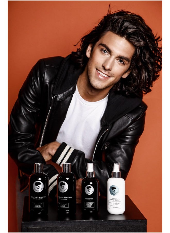 Avenue Man - Avenue Man Sea Salt Spray for Men - Texturizing & Thickening Sea Salt Hair Spray for Men with Kelp and Brown Seaweed Extract - Paraben, Sulfate-Free - Add Volume and Texture Beach Hair Spray 6.76 Oz - Image 1
