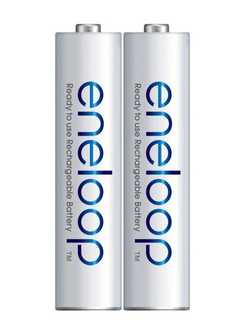 Panasonic 2 Pieces Eneloop AAA Rechargeable Batteries - Image 2