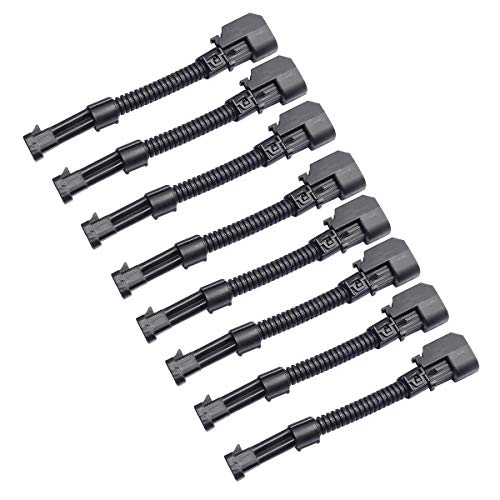 OCESTORE LQ4 LQ9 4.8 5.3 6.0 Wire Harness to LS2 LS3 LS7 EV6 Injector Adapters (Pack of 8) - Image 1