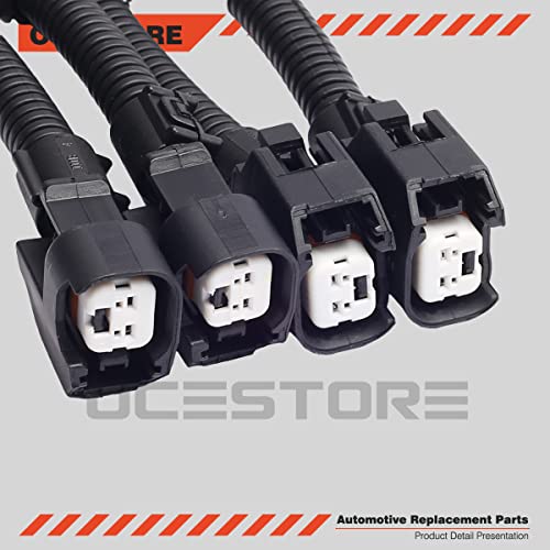 OCESTORE LQ4 LQ9 4.8 5.3 6.0 Wire Harness to LS2 LS3 LS7 EV6 Injector Adapters (Pack of 8) - Image 5
