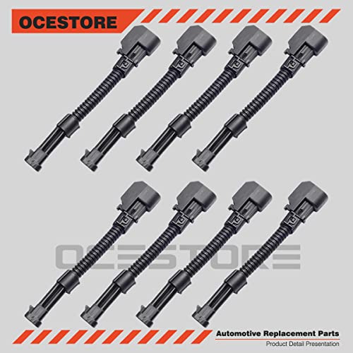 OCESTORE LQ4 LQ9 4.8 5.3 6.0 Wire Harness to LS2 LS3 LS7 EV6 Injector Adapters (Pack of 8) - Image 2