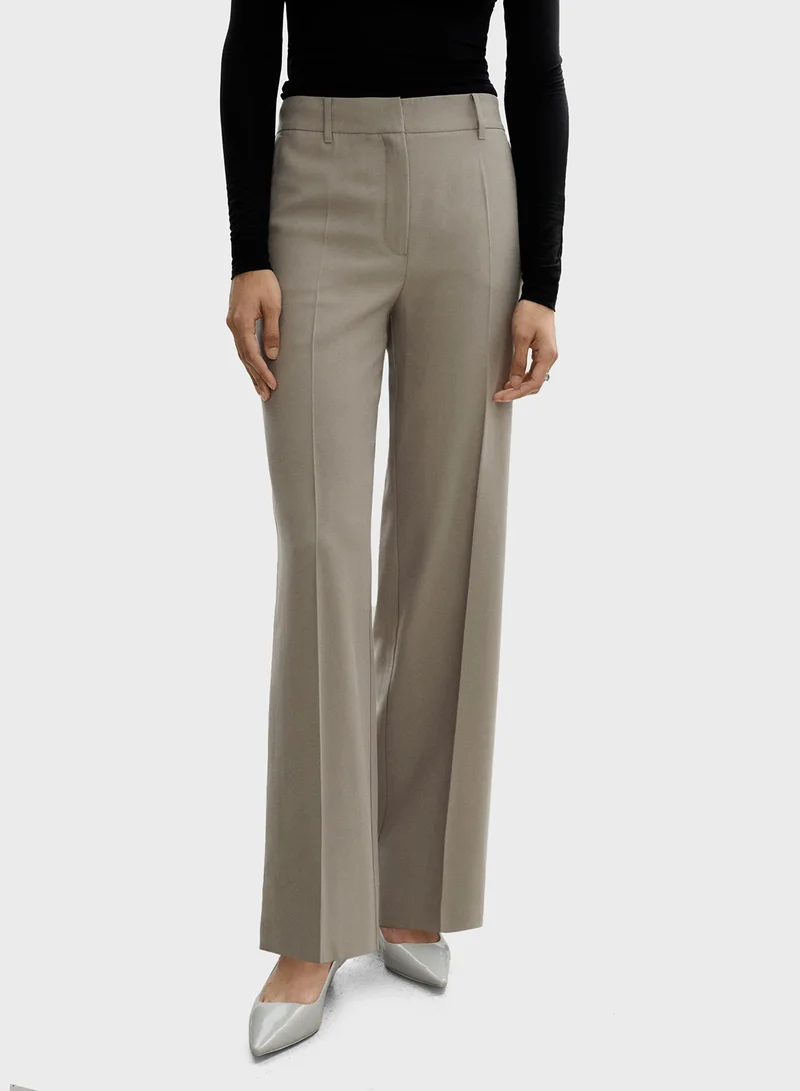 MANGO High Waist Pants