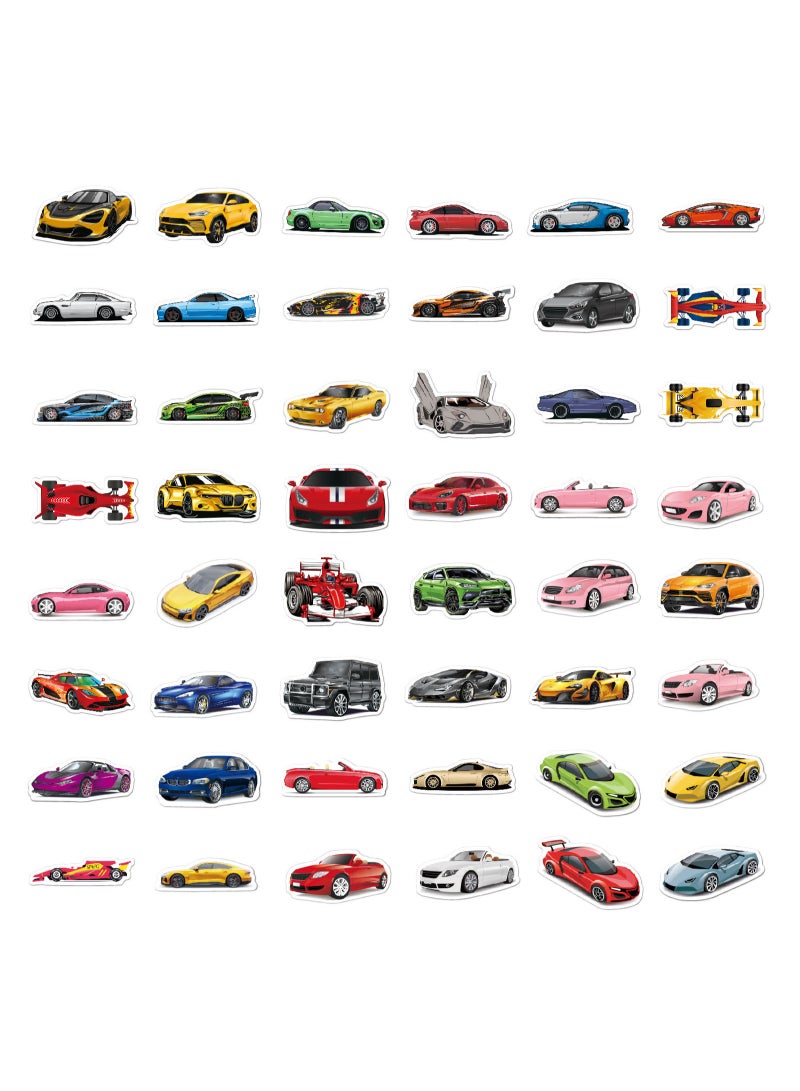 50Pcs Race Car Stickers Racing Stickers and Decals Race Car Party Favors Racing Gifts Gifts for Women  Men - Image 2