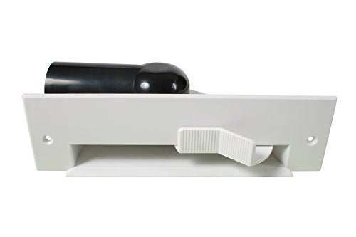 Cen-Tec Systems Central Vacuum Automatic Dustpan Sweep Inlet, White - Image 1