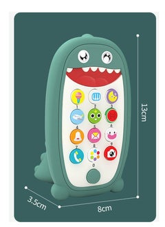 Generic Baby Musical Toys, Teething Phone Toy for Babies   Play and Learn for Children and Toddlers, Baby Shark Phone Toys with Light and Sound, Preschool Birthday Gift for Girl Boy 18+ Months RED  - Image 5