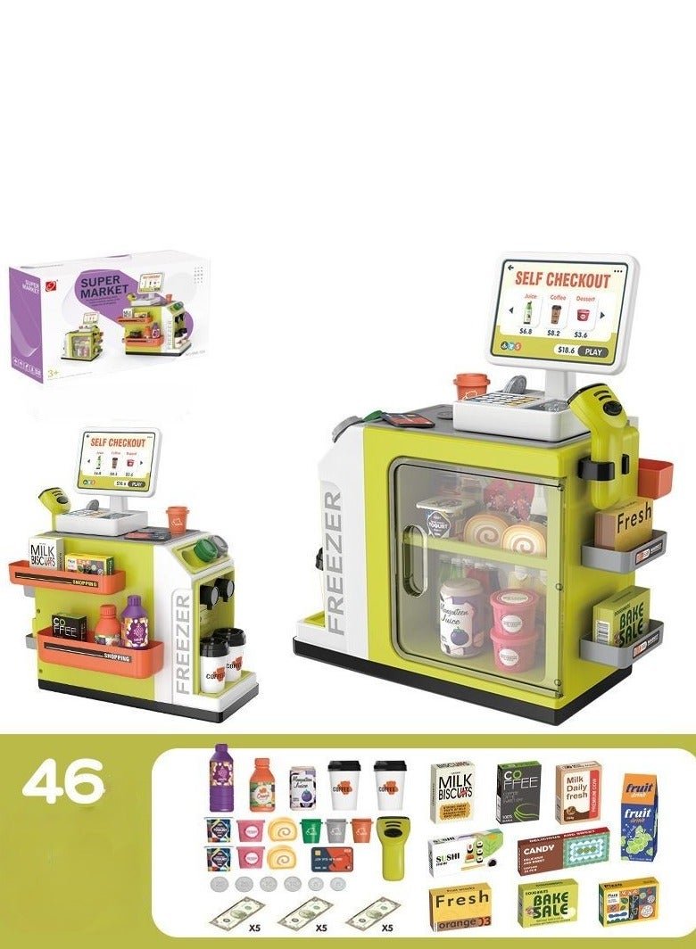 Children's family toy simulation handcart set - Image 1
