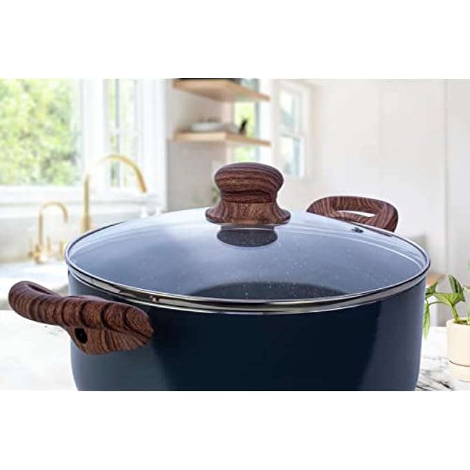 Unity Aluminium Casserole 24X11Cm With Marble Coating - Image 2