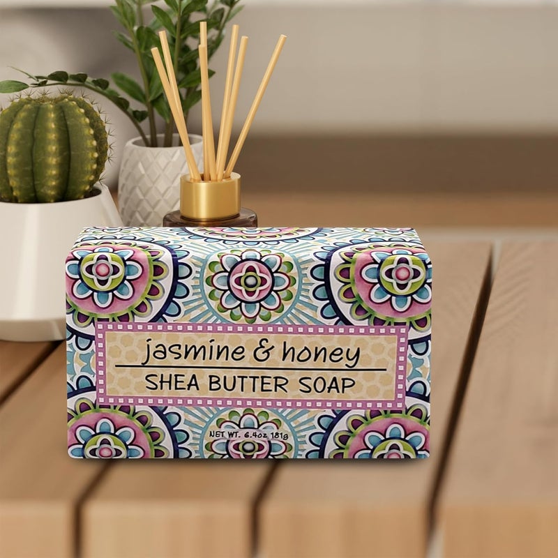 Greenwich Bay Trading Co Jasmine and Honey Shea Butter Soap Set of 12 Bars 2 Ounces Each - Image 5