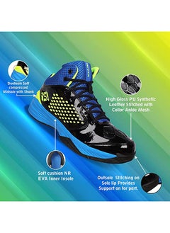 Nivia Warrior Basketball Shoes for Men & Boys | Soft Cushion EVA Inner Insole | Smooth Comfortable & Durable  - Image 4