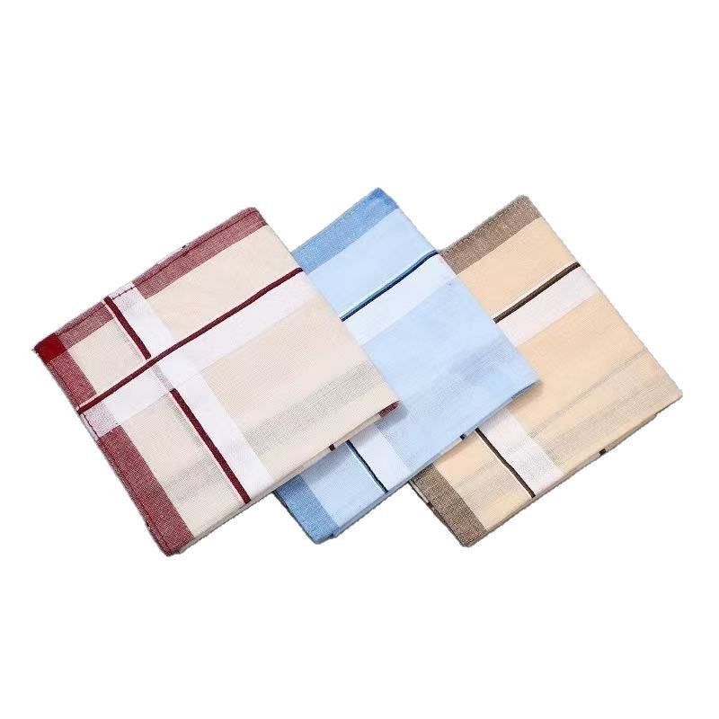 Export Cotton Handkerchiefs 430, Handkerchiefs 40Cm Colorful Men'S Square Towels, Shandong Luying Handkerchiefs, Yarn-Dyed - Image 4