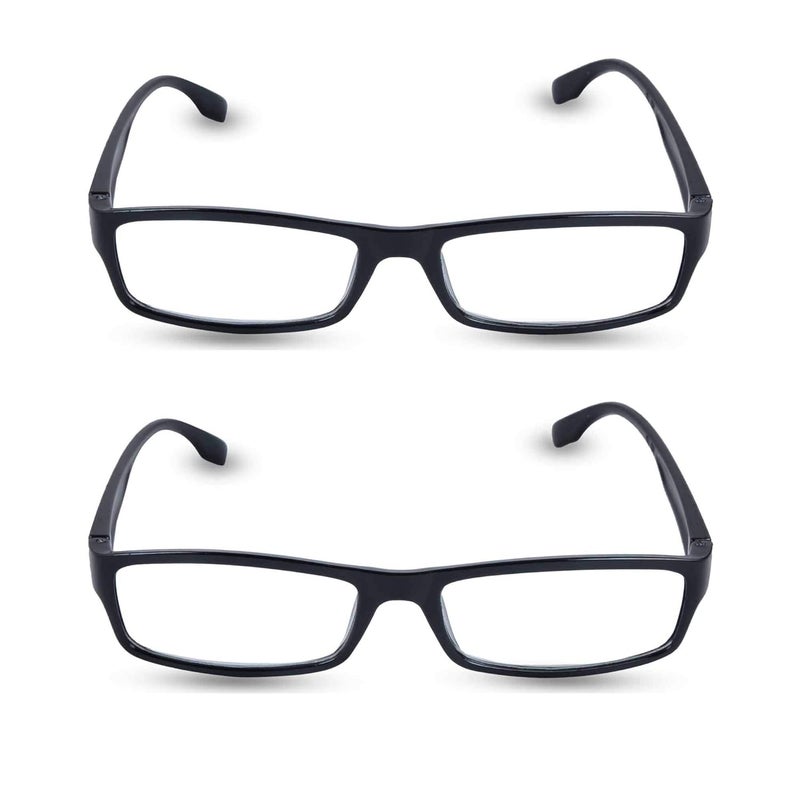 Freddy Full Rim Reading Glasses For Men And Women 2 pcs Combo - Image 2