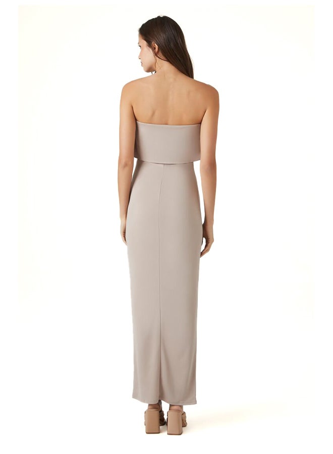 FOREVER 21 Flounce Midi Tube Dress - Image 3