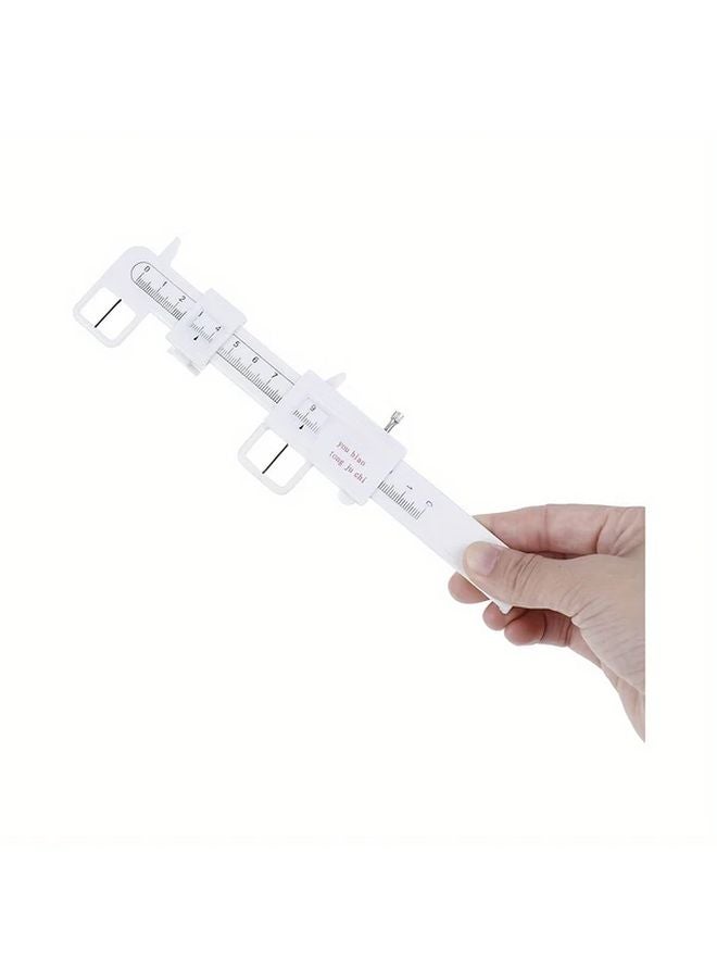 Precision Optical Vernier Pupil Distance Gauge Durable Metal Eyeglass Measuring Tool 1pc - Image 5