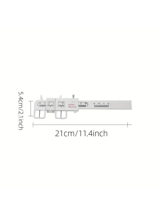 Precision Optical Vernier Pupil Distance Gauge Durable Metal Eyeglass Measuring Tool 1pc - Image 4
