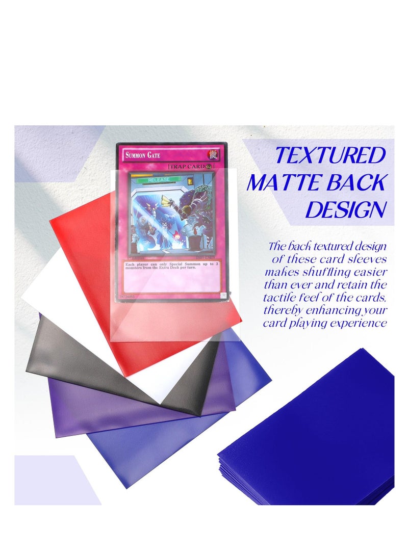 300 Counts Card Sleeves for Trading Cards Soft, Baseball Penny Card Protectors, Penny Trading Card Sleeves, Plastic Card Protector for Baseball, MTG, Football, Sports Cards (Blue) - Image 4