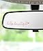 RACOONA Mirror Decal Hello Beautiful Rearview Sticker Car Accessories Window Decal Self Affirmations Decoration Pink - Image 2