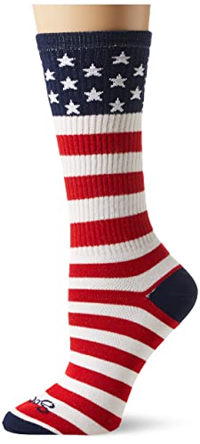 SockGuy Men's USA Flag Socks, White, Large/X-Large - Image 5