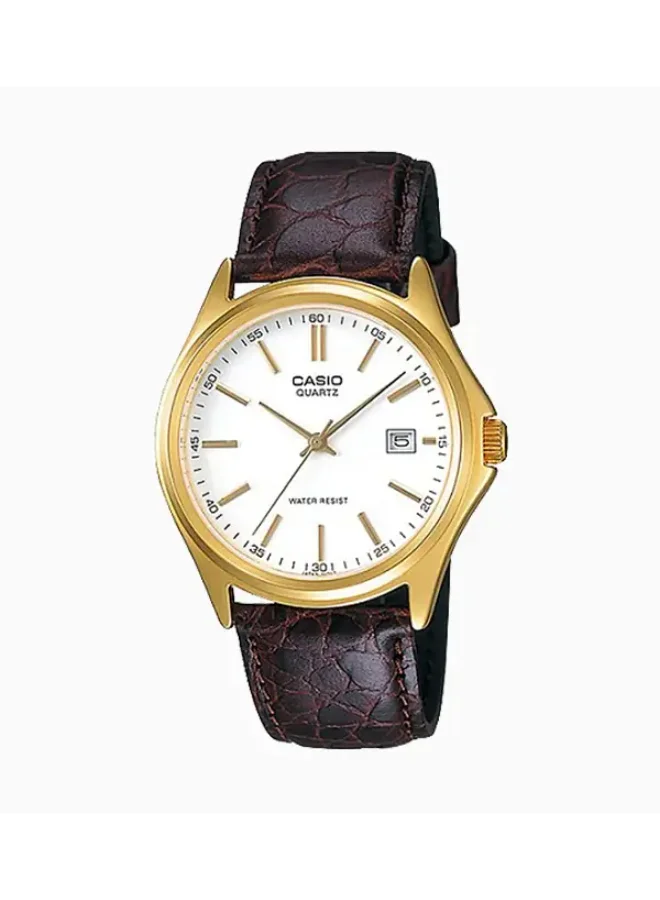 CASIO Men's Stainless Steel Analog Watch MTP-1183Q-7ADF - 38.5 mm