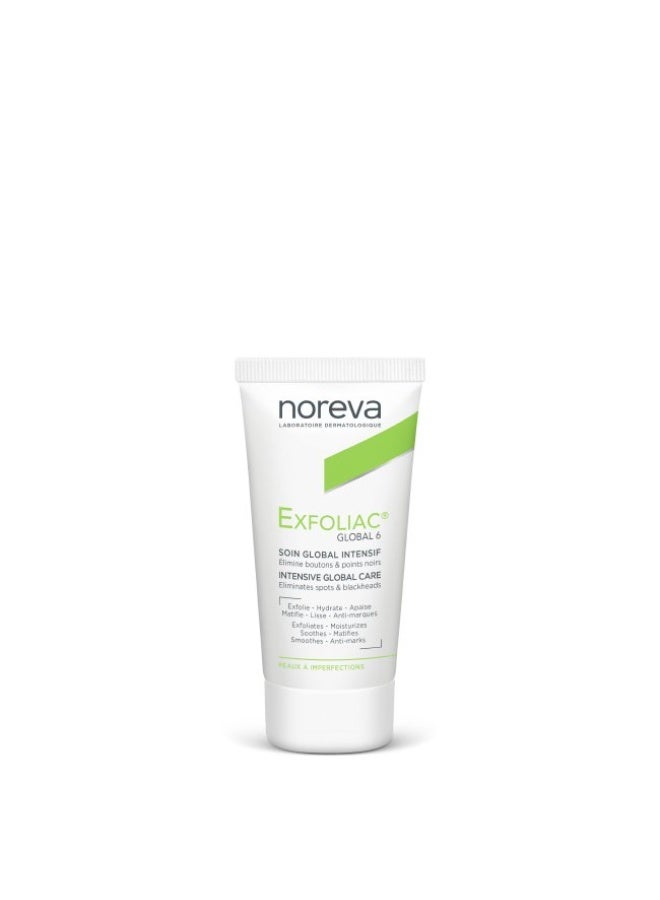 Noreva Exfoliac Global 6 Anti-Imperfection Care 30ml - Image 1