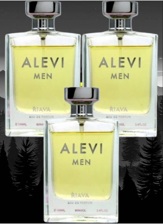 ريافا برفيوم - 3 قطع عطر إليفي رجالي 100 مل - Image 1