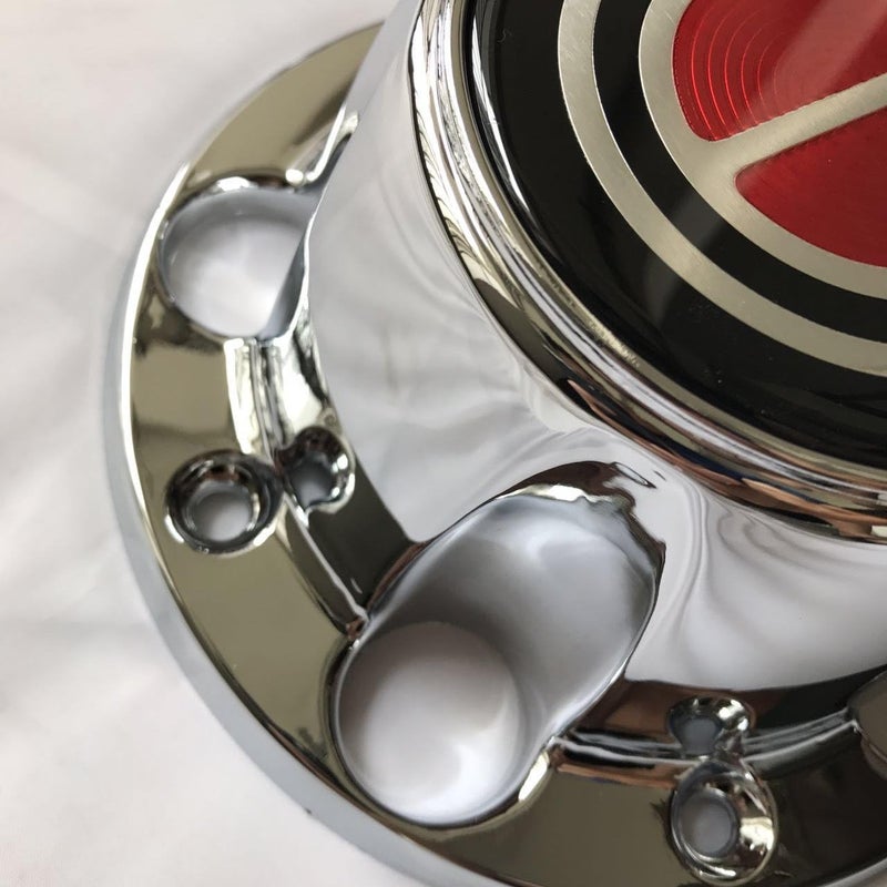 PPCovers Chrome Wheel Hub Center Caps for Ford F150 Bronco Van - Image 3