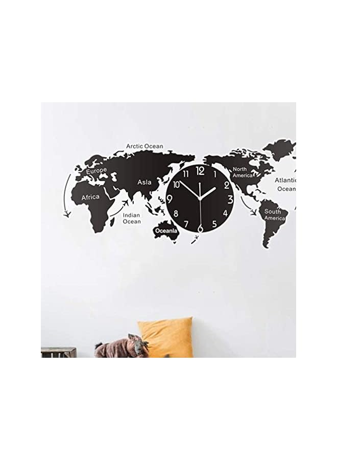 IAF Timezone Map - Acrylic World Clock for Home and office Decor - Image 3