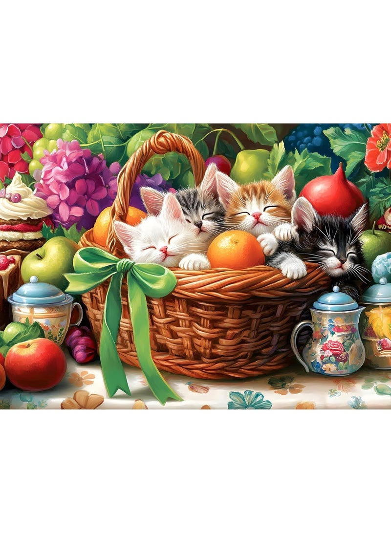 1000 قطعة بانوراما الفواكه - تحدى مهاراتك في تركيب الألغاز، مناسب للكبار والعائلات كنشاط ممتع. - Image 1