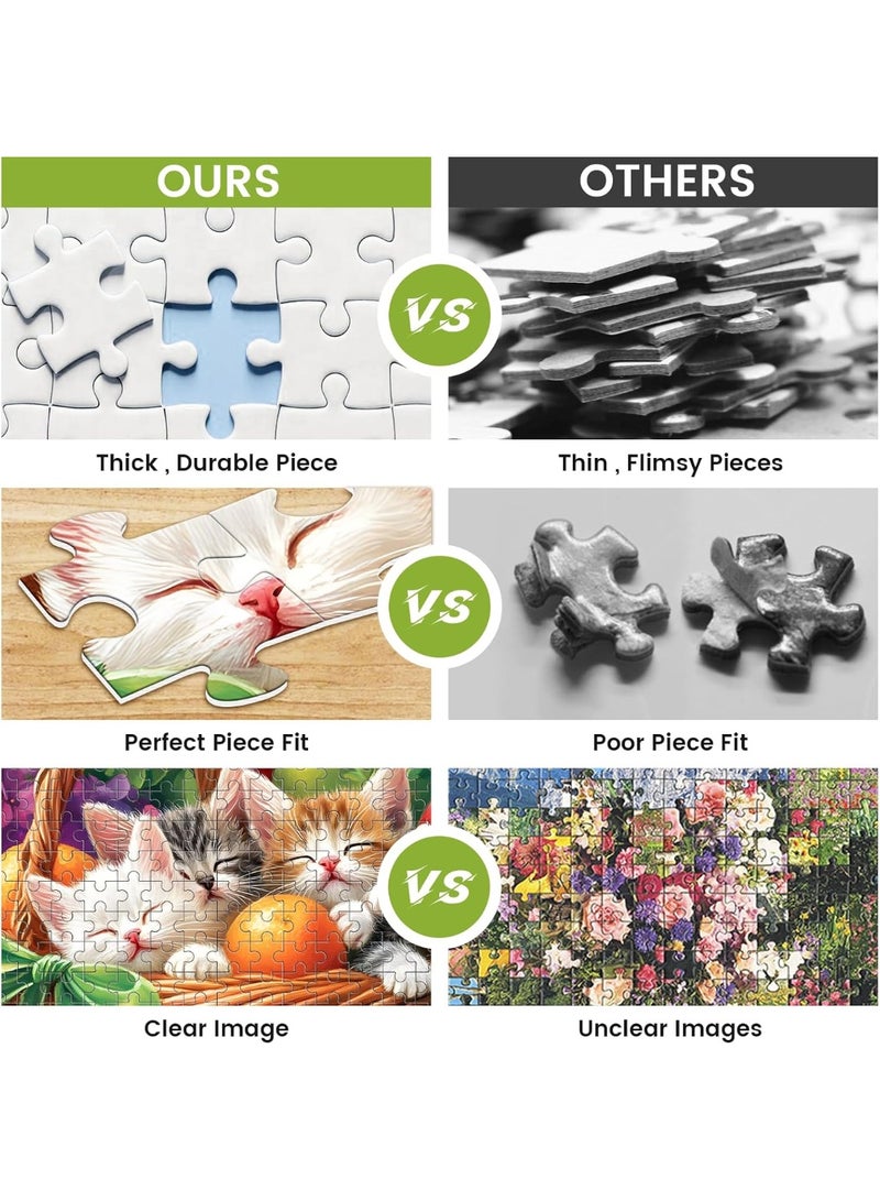 1000 قطعة بانوراما الفواكه - تحدى مهاراتك في تركيب الألغاز، مناسب للكبار والعائلات كنشاط ممتع. - Image 5