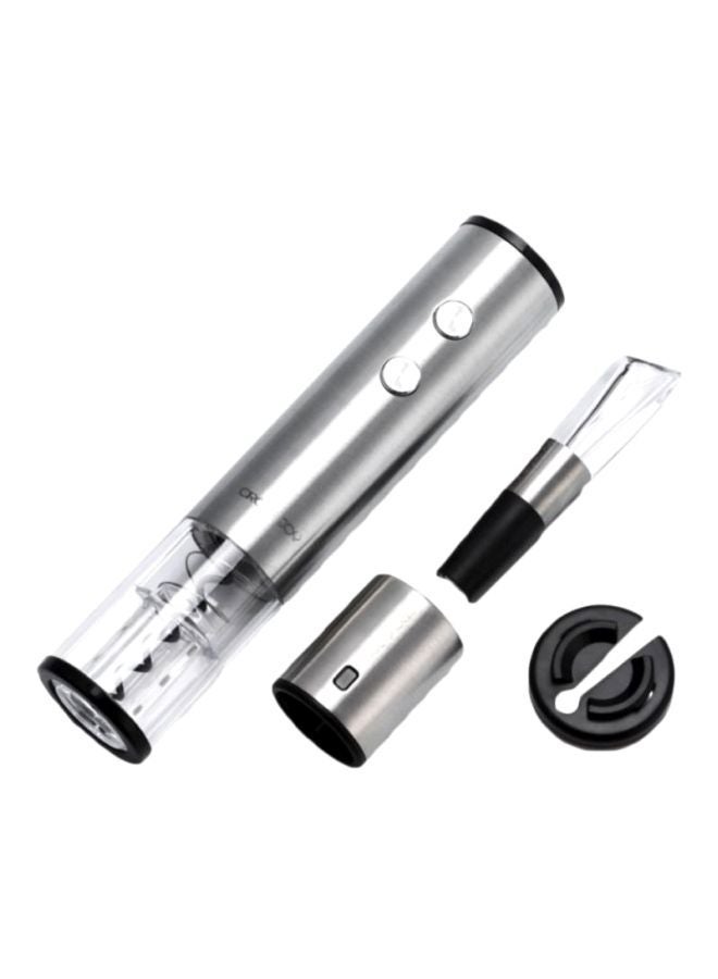 NIBEMINENT Circle Joy Electric Bottle Opener Silver/Black - Image 1