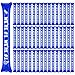 Rotatingpals Blue 48 Pcs Boom Sticks Thunder Sticks We Are Number One School Team Spirit Boom Stick Cheering Stick Noise Makers for Football Party Basketball Sports Events Celebrations Cheerleading - Image 2
