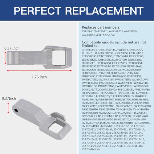 Reyhoar MFG63099101 Washer Door Lock Strik for LG/Kenmore Washing Machine, Door Latch Hook Locker Replacement Part - Image 4