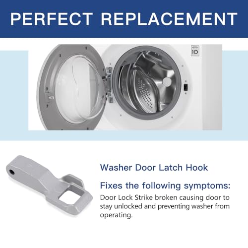 Reyhoar MFG63099101 Washer Door Lock Strik for LG/Kenmore Washing Machine, Door Latch Hook Locker Replacement Part - Image 3