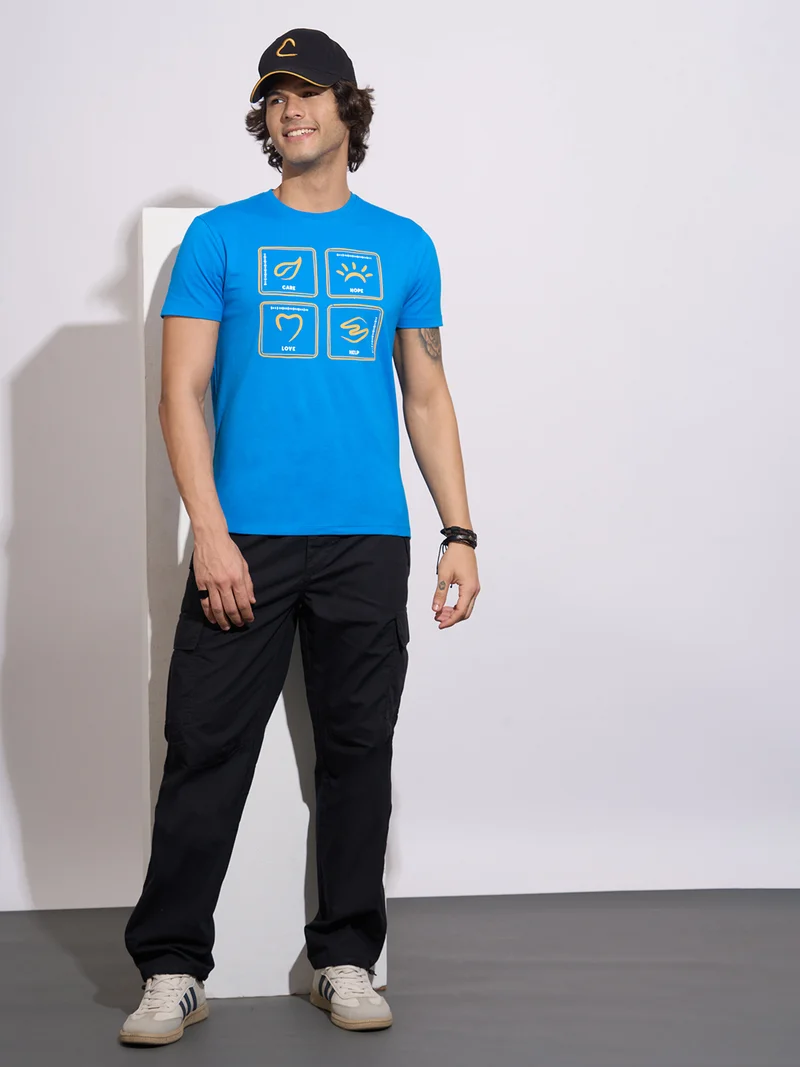 Being Human BLACK Men Loose Fit Cargos Trousers for Men | Best Price UAE