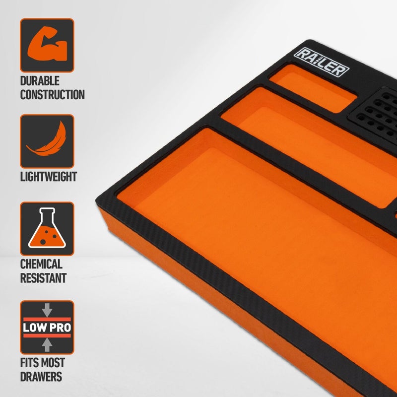Railer EVA Foam Tool Tray â€“ Premium Tool Box Accessories & Storage Organizer with a Built-In Bit & Socket Organizer for Your Tool Drawer - Image 5
