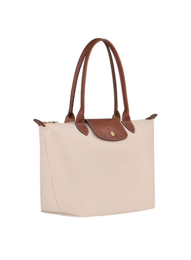 لونج شامب Longchamp Women's Medium Handbags, Tote Bags, Shoulder Bags, Paper White Classic Style (باللغة الإنجليزية) - Image 3