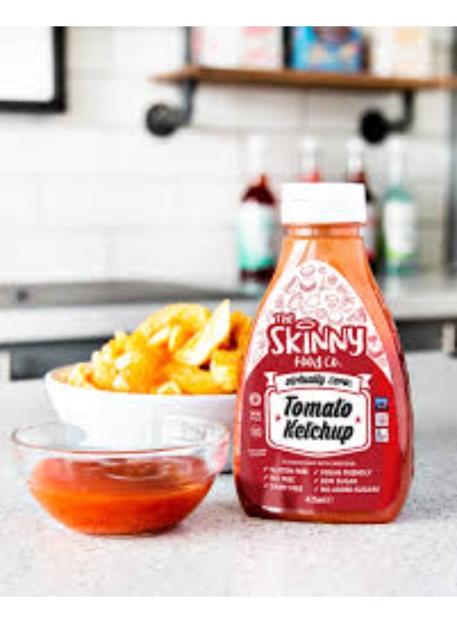 ذا سكيني فود كو كاتشب خالي من السكر من شركة سكيني فود (كاتشب طماطم) 425 مل - Image 3