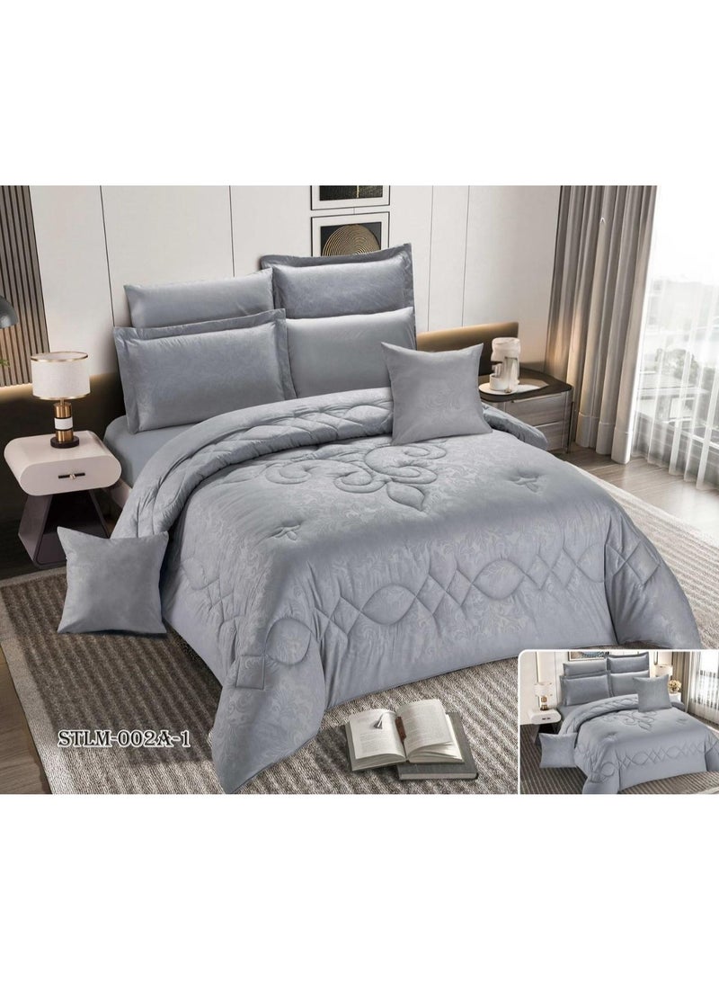 Starry Double bedspread, luxury quilt set, 6 pieces, size 230 x 250 cm 