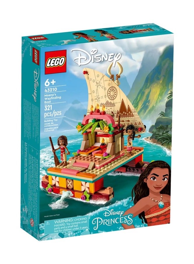 LEGO - Moana's Explorer Boat 321 Pieces - 43210 - Image 1