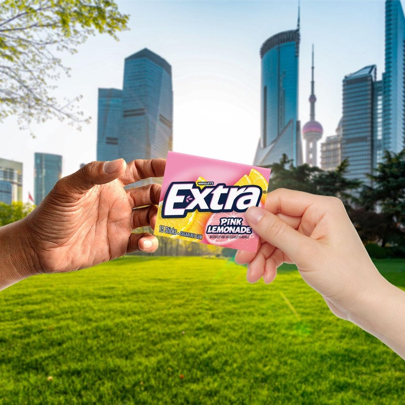 EXTRA Pink Lemonade Sugar-Free Gum - Image 5