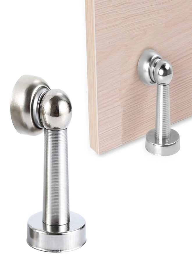 Hodaqe Magnetic Door Stopper Stainless Steel Stopper for Wall and Floor Mounting for Home, Office - Image 1