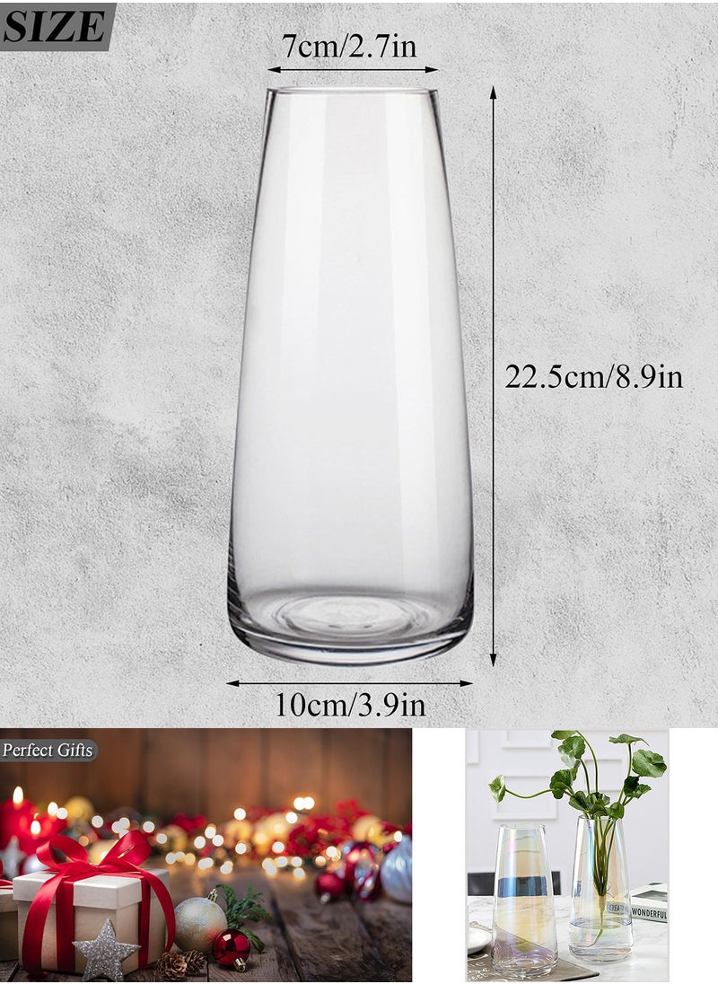 Qiccijoo Glass Vase Aurora Phantom Clear Glass Vase Flower Glass Vase for Decor Home Handmade Modern Large Flower Vases for Centerpieces,Wedding,Office,Living Room（Amber） - pzsku/Z1C0AEF6145779C632E71Z/45/_/1723718680/a465d078-e569-4dfd-b0a3-9dc883fdf66c