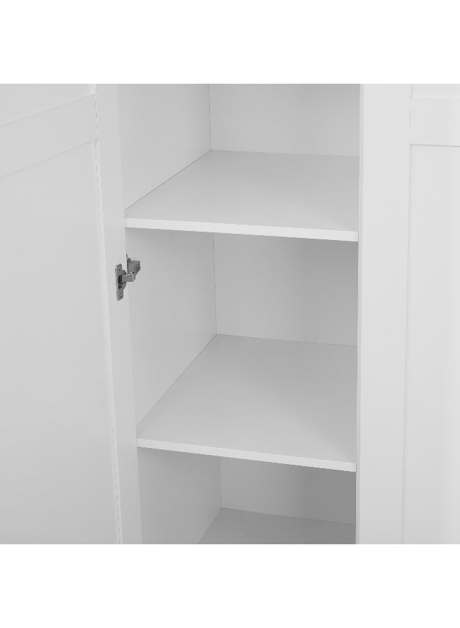 Home Box White 3-Door Wardrobe for Home - Image 4