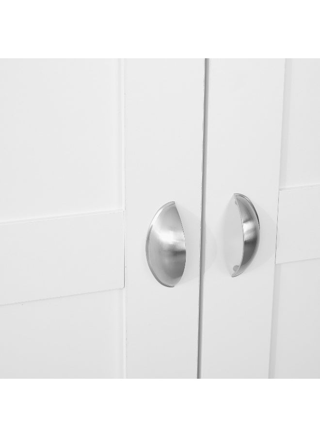 Home Box White 3-Door Wardrobe for Home - Image 5