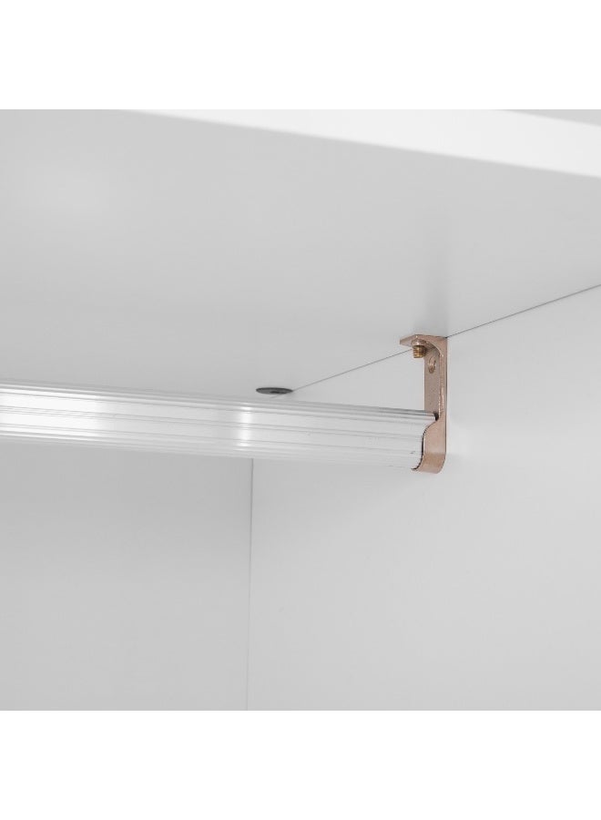 Home Box White 3-Door Wardrobe for Home - Image 3