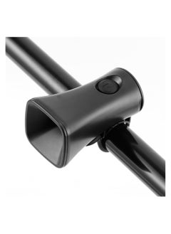 Electric Bike Horn, 120dB Electronic Bicycle Bell with 300mAh Button Battery, IPX4 Waterproof, Loud Bike Bell for Adults/Kids Mountain Bike Scooters Handlebar Adjustable, Cycling Alarm Loud Horn