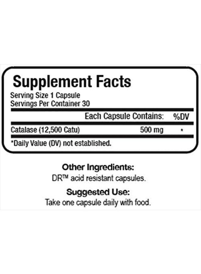 Script Essentials Suzy Cohen Catalase 12,500 Catu Dietary Supplement, Liver Enzyme, Neutralize Hydrogen Peroxide, Supports Healthy Skin, Hair, Blood, Cholesterol, 30 DR Caps - Image 3