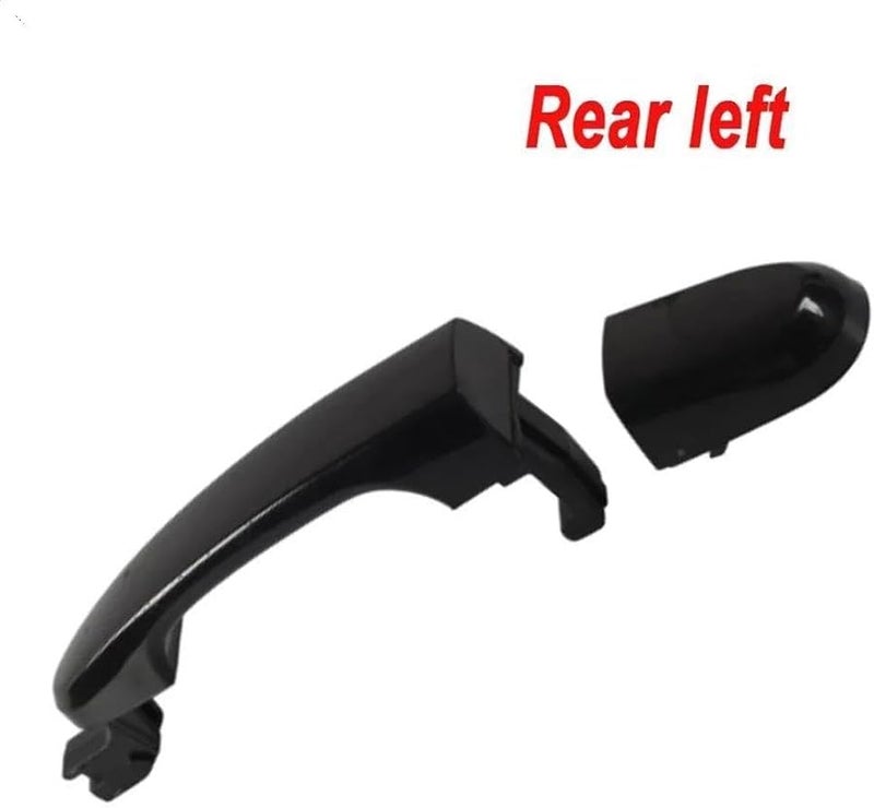 Front Right Black Exterior Door Handle For Kia Sportage 2005 2006 2007 2008 2009 2010 - Image 3